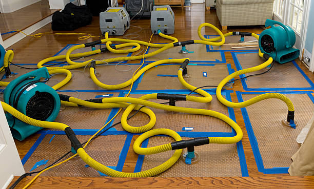 Professional Crawl Space Water Removal technician working in Hoosick Falls, NY